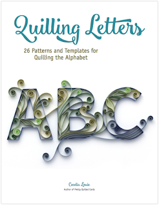 Quilling Letters E-book of Patterns and Templates Quilling Letters E-book of Patterns and Templates