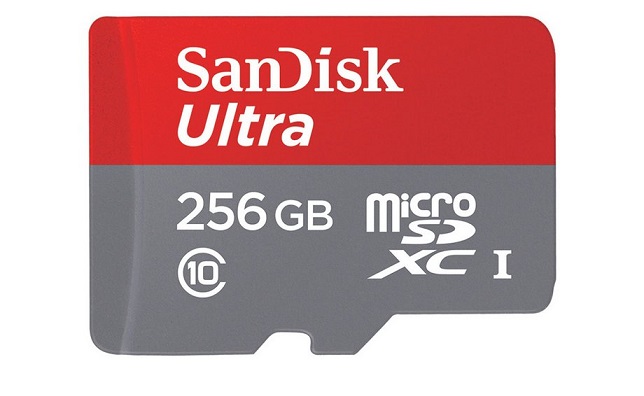 Review Sandisk Ultra 256gb Microsd Card The Test Pit