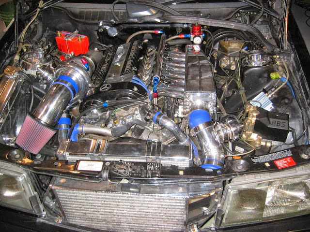 mercedes 190e w201 turbo engine