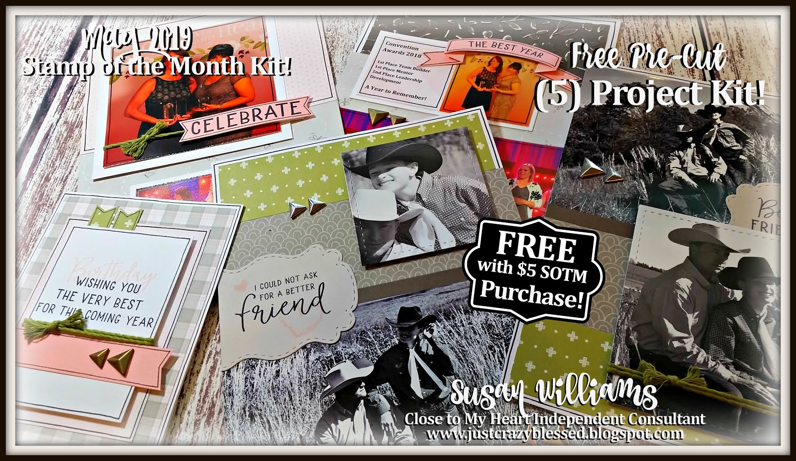 May 2019 Stamp of the Month Workshop!