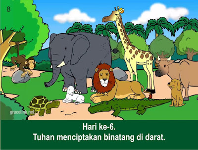 Komik Alkitab Anak: Allah Menciptakan Langit dan Bumi