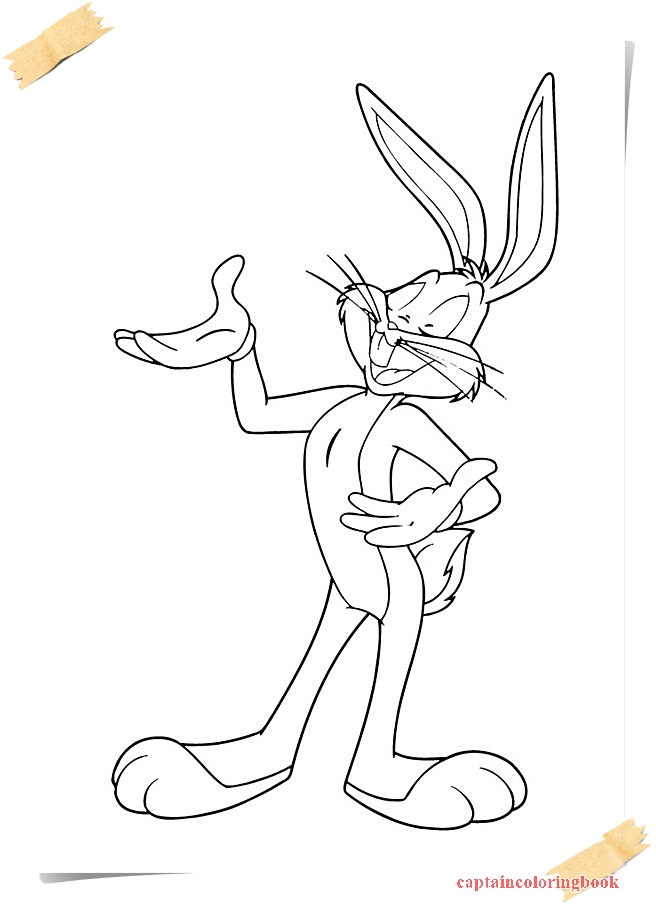 Bugs Bunny Coloring Pages - Coloring Page Bugs Bunny Coloring Pages - Coloring Page