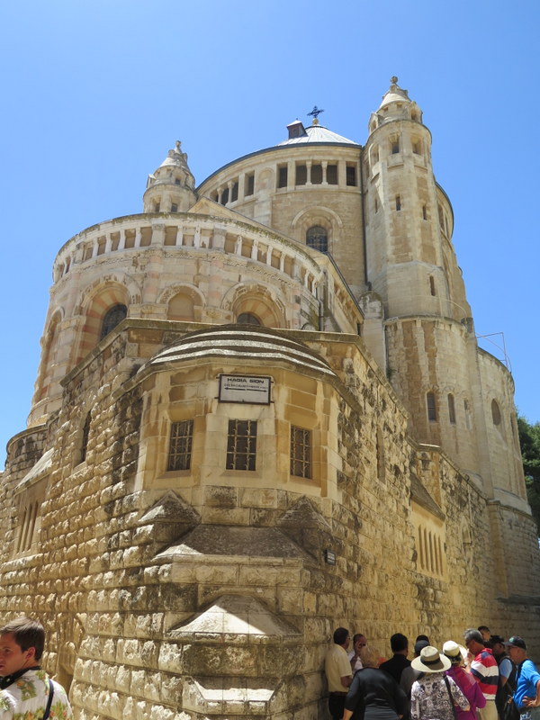The Holyoaks in the Holy Land Dormition Abbey (Location of Last Supper)