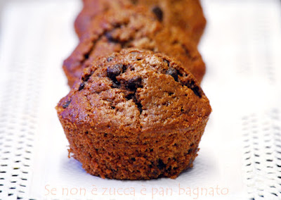 muffin al cioccolato senza burro