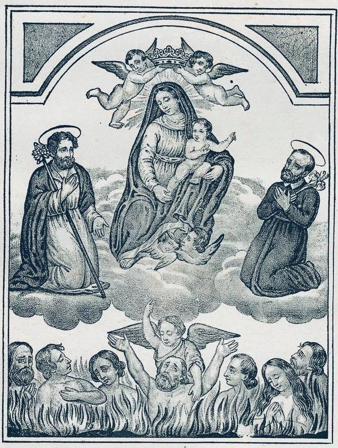 prayers for every day in the week in aid of the souls in purgatory