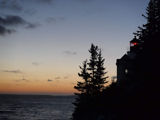Sunset at Bass Harbor Lighthouse, Acadia, Maine