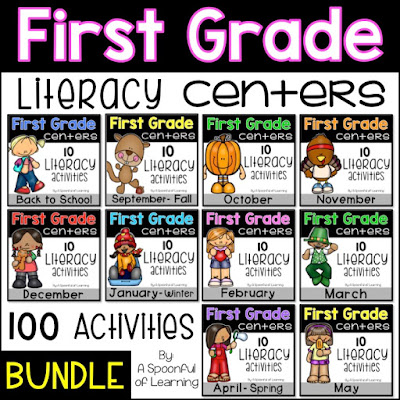 February Centers - Literacy Center Bundle 