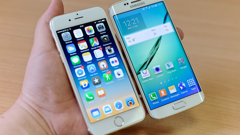 iPhone 6 Plus vs. Samsung Galaxy S6 Edge 3