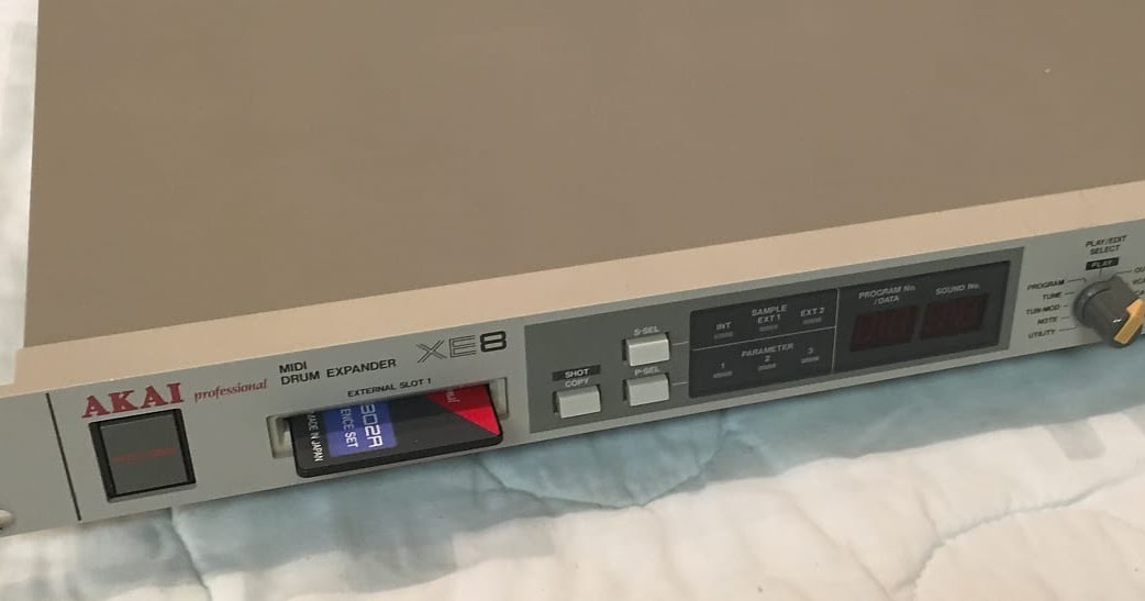 MATRIXSYNTH AKAI XE8 Drum Expander Module