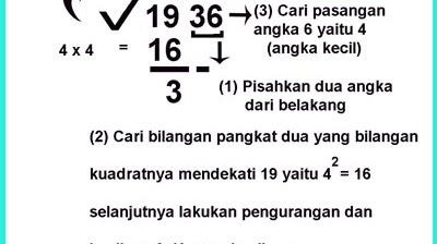 Contoh Soal Akar Kuadrat Ribuan