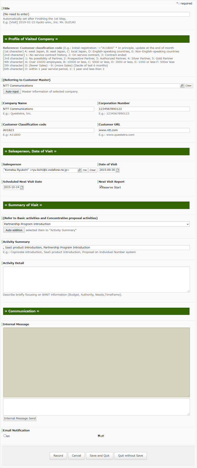 workflow sample daily sales report referring to customer sales activities report