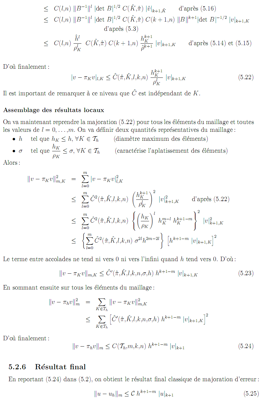Calcul de majoration d’erreur