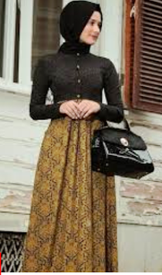 Contoh model batik wanita Contoh model batik wanita
