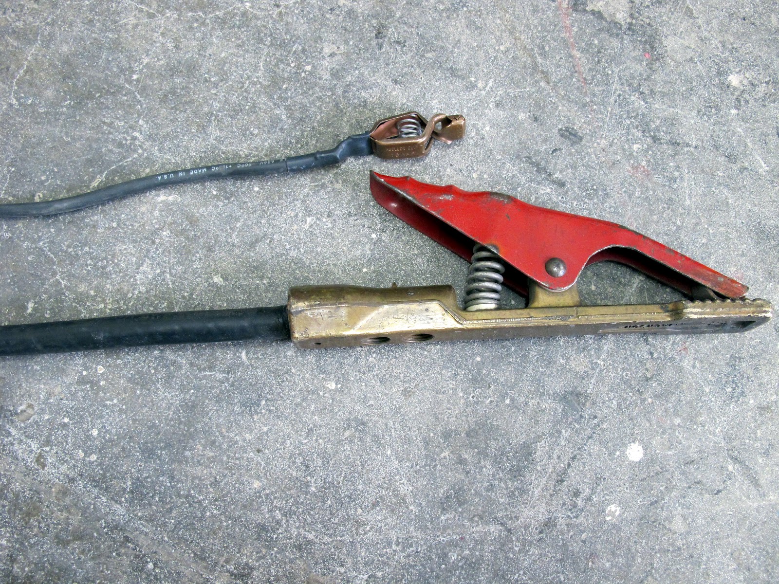 "Nothing Too Strong Ever Broke" Precision Welding Ground Clamps