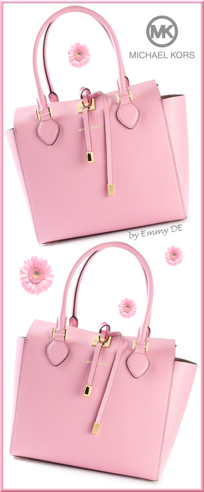 Brilliant Luxury by Emmy DE * Michael Kors 'Miranda' Tote in #pink
