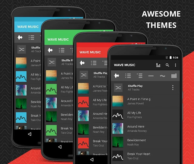 Resultado de imagen para reproductor de musica wave pro apk