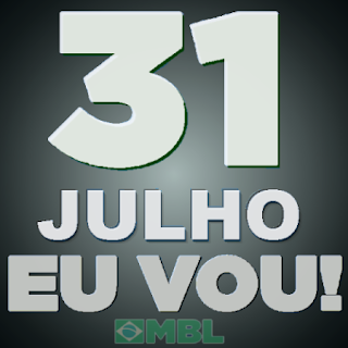 manifestação de julho impeachment de Dilma preto e branco