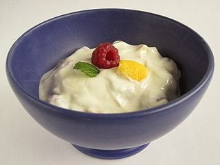 Tabla de calorías-yogur, kéfir y cuajada