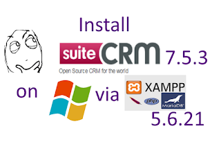 Install SuiteCRM CRM 7.5.3 on Windows 7 with XAMPP tutorial 