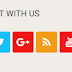 How to add social icons widget on website or blog?