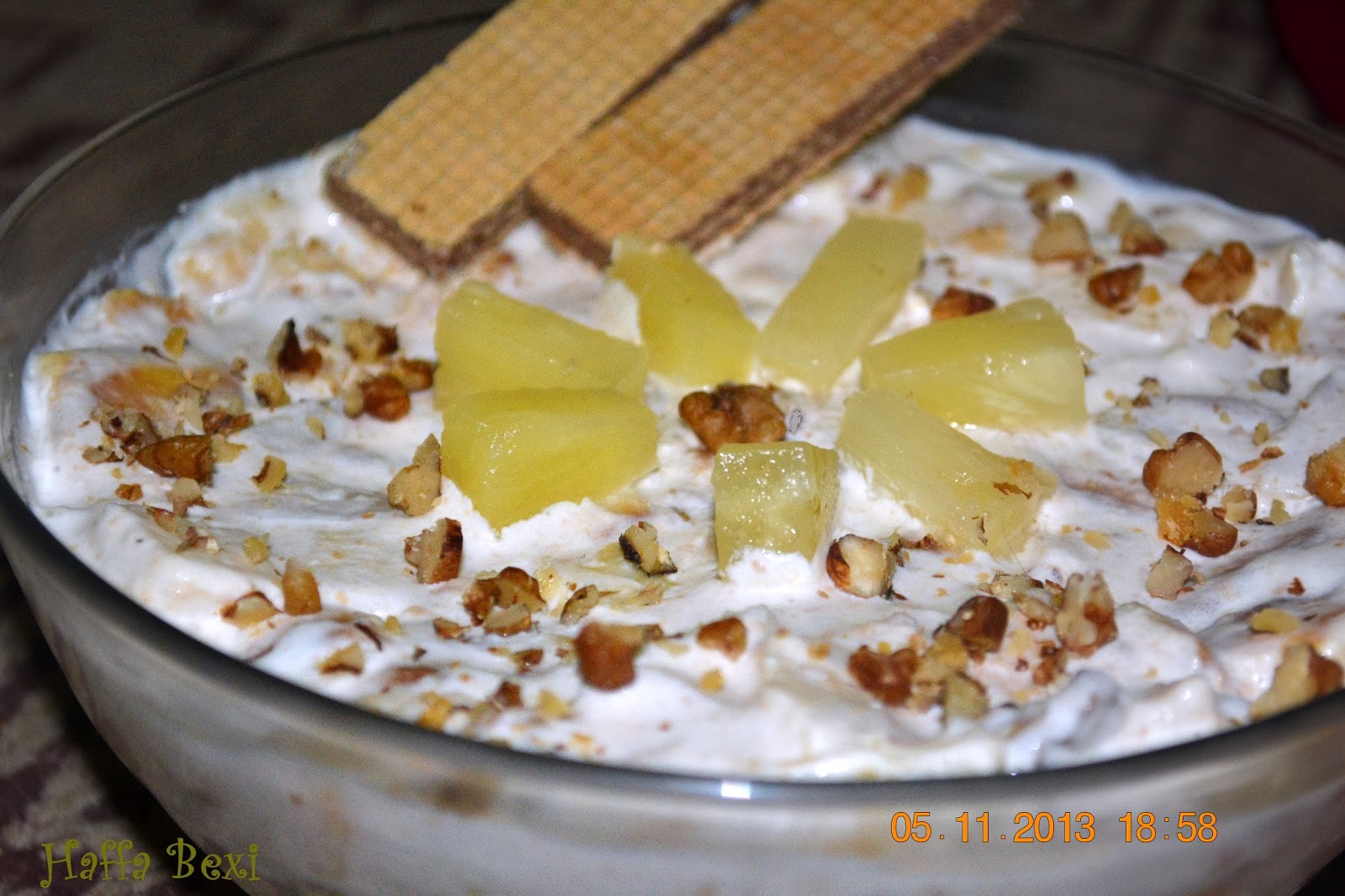 Pineapple & Marrie Biscuit Delight Haffa's kitchen adventures