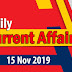 Kerala PSC Daily Malayalam Current Affairs 15 Nov 2019