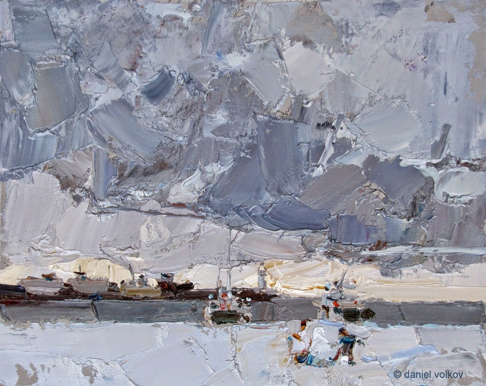 Daniil Volkov, 1974 | Abstract Plein Air painter | Tutt'Art@ | Pittura