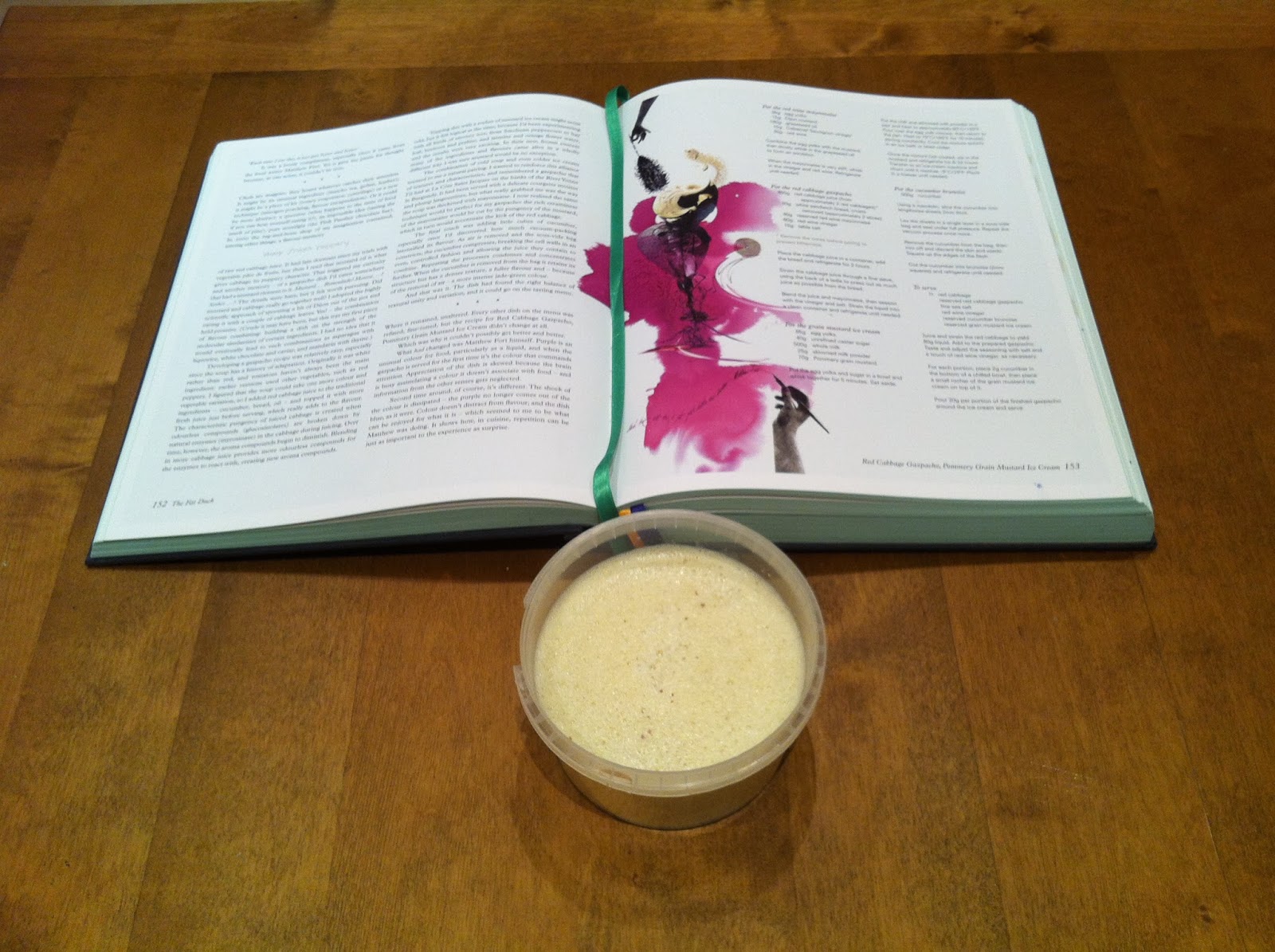 Morten goes Modernist Food from the Fat Duck Red Cabbage Gazpacho