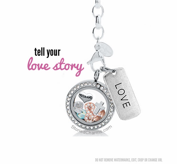 What's Your Love Story? Tell it with Origami Owl Living Lockets from StoriedCharms.com