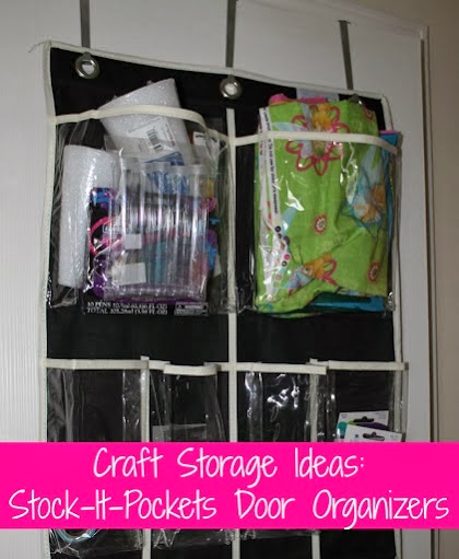Craft Storage Ideas with Stock-It-Pockets