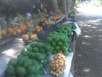 FRESH fruit at St. Lucia arts and crafts market Fresh fruit at St. Lucia arts and crafts market