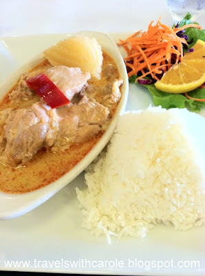 curry dish at Amarin Thai Cuisine in Lafayette, California