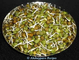 sprouted chana