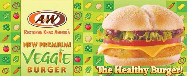 A&W Veggie Burger