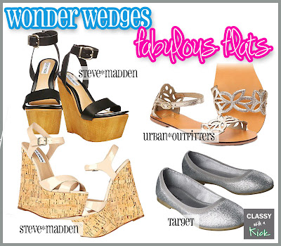Classy with a Kick: Wonder Wedges and Fabulous Flats