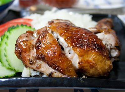 3 hungry tummies: Nasi Ayam Panggang 燒雞飯 Roast Chicken 