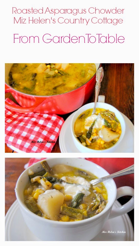 Roasted Asparagus Chowder