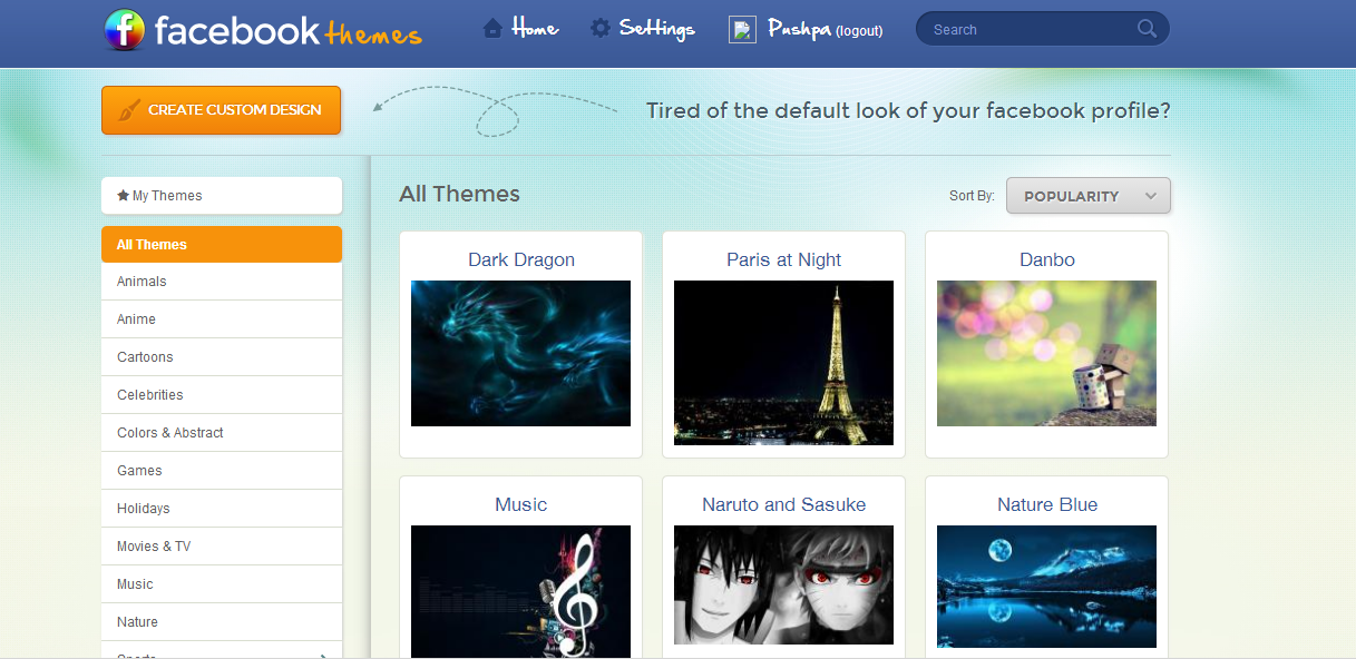 How to change your Facebook theme to as you like Computer Tech Support