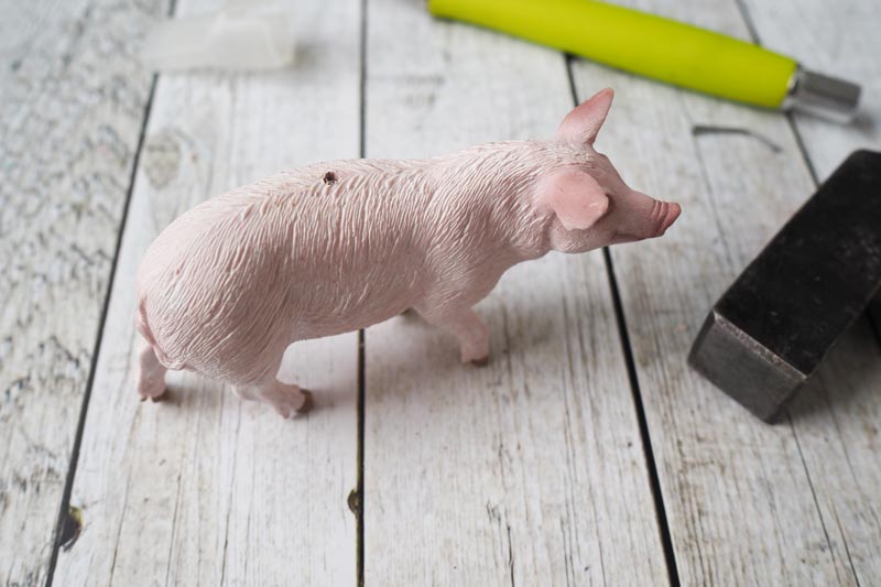 KuneCoco • Schweine-Kerzenhalter selbst gemacht KuneCoco • Schweine-Kerzenhalter selbst gemacht