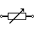 Simbol Variable Resistor