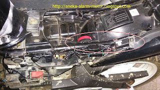 Cara pasang alarm motor pada Honda Mega Pro Karbu Cara pasang alarm motor pada Honda Mega Pro Karbu