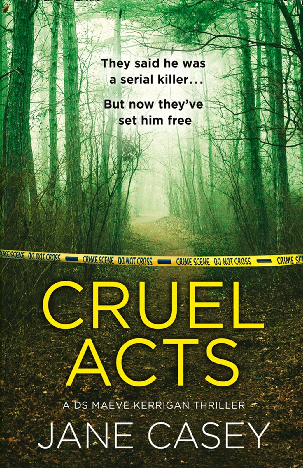 rare opal Cruel Acts by Jane Casey Book Review