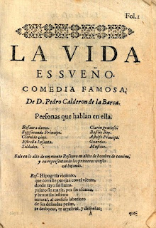 Ejemplar de 'La vida es sueño' de Calderón de la Barca, poeta admirado por Wagner. Ejemplar de 'La vida es sueño' de Calderón de la Barca, poeta admirado por Wagner.