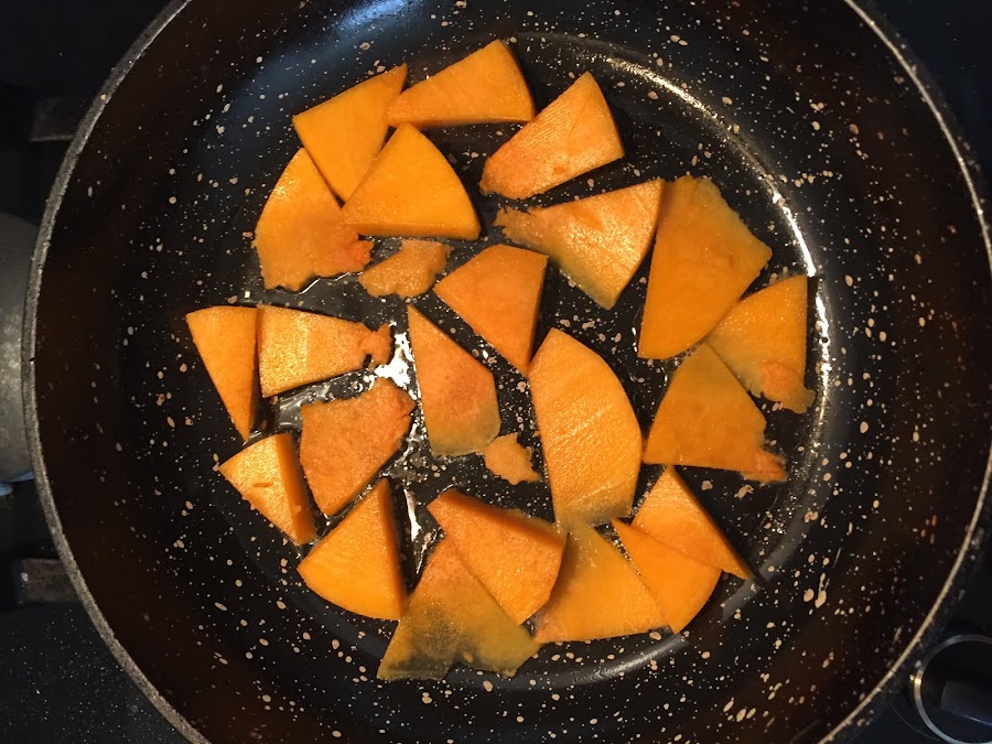 Calabaza a la plancha