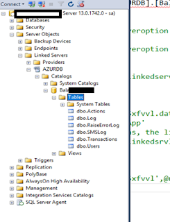 How to create a Linked Server to an Azure SQL database - All solution ...