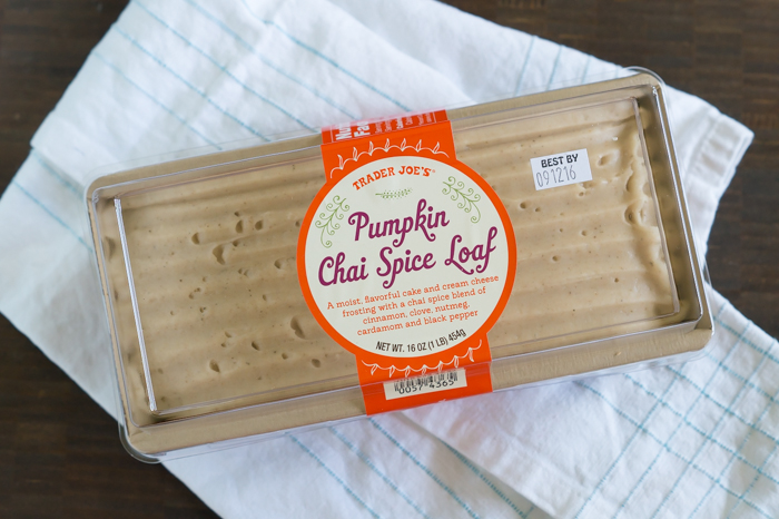 Sweet on Trader Joe's Sunday : Pumpkin Chai Spice Loaf