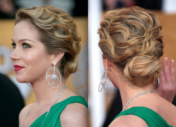 prom curly updo hairstyles 2011. prom updos with bangs 2011.