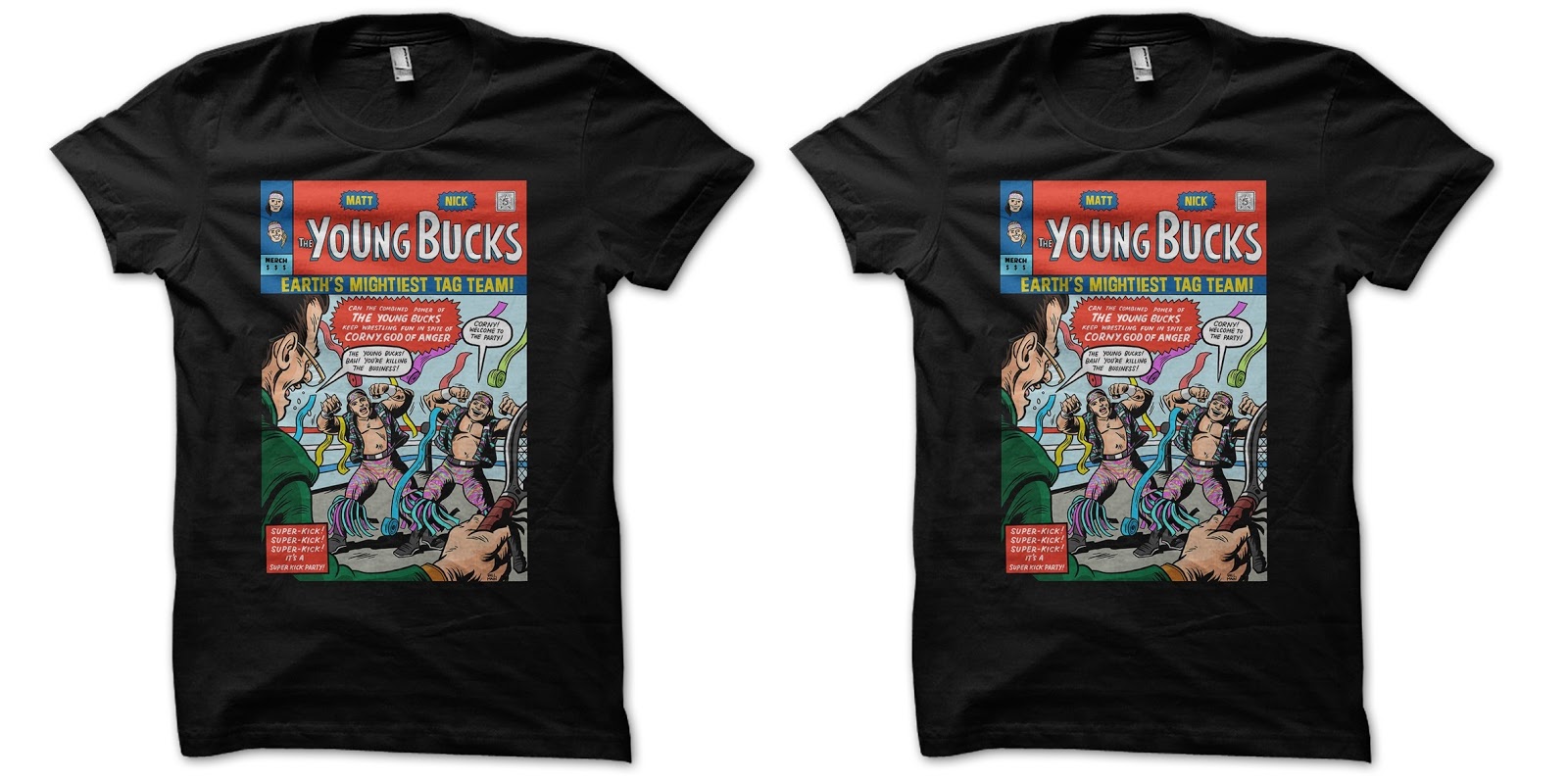 young bucks mario shirt