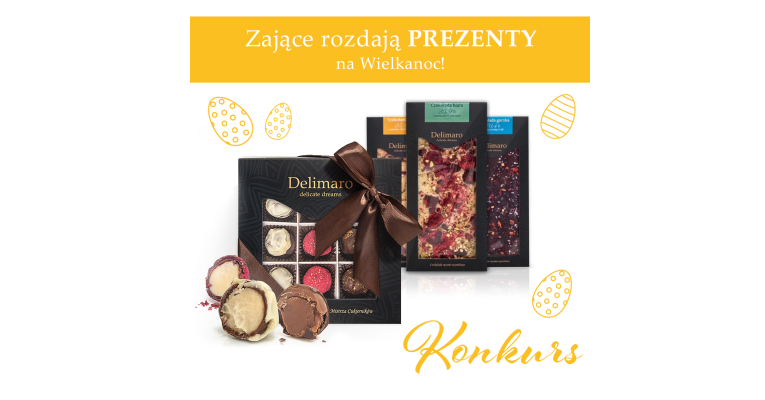 Wygraj zestaw czekolad Delimaro w różnych smakach Konkurs