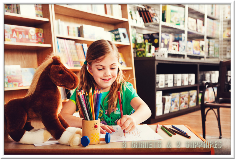 3 & 2 Sapphires The Unique Brilliant Sky Toys & Books Toy